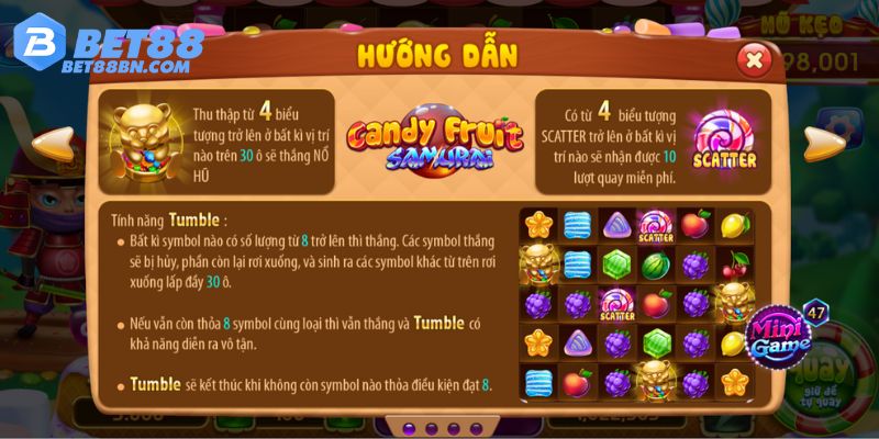 Nổ hũ Candy mang đến trải nghiệm ấn tượng